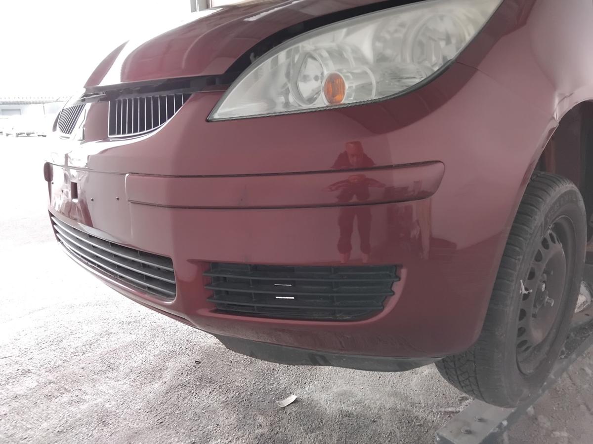 Mitsubishi Colt Z30 orig Sto&szlig;f&auml;nger Sto&szlig;stange vorn P14 Rubinrot 5-t&uuml;rig BJ2006