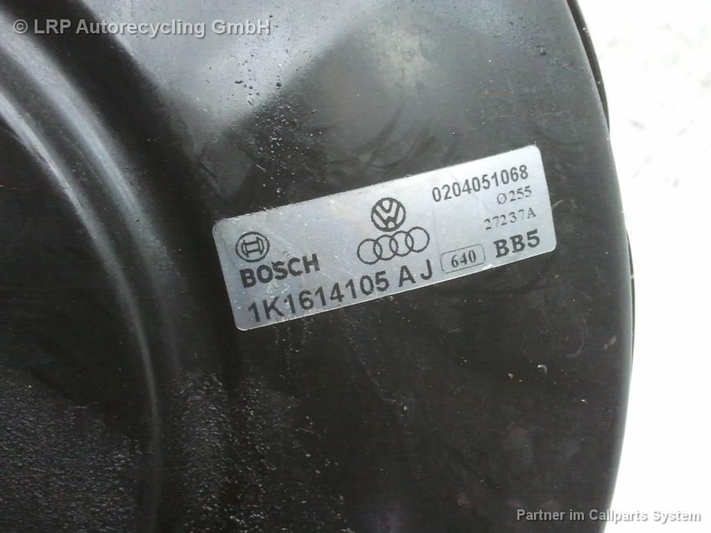 VW Golf 5 Bremskraftverstärker 1K1614105AJ 0204051068 BOSCH BJ2004