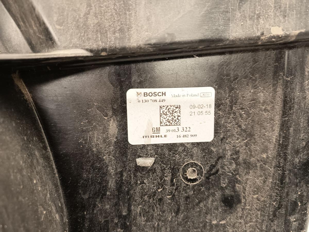 Opel Astra K original Elektrol&uuml;fter Motorl&uuml;fter 1.4l 92kW Benzin 39013322 Bj 18