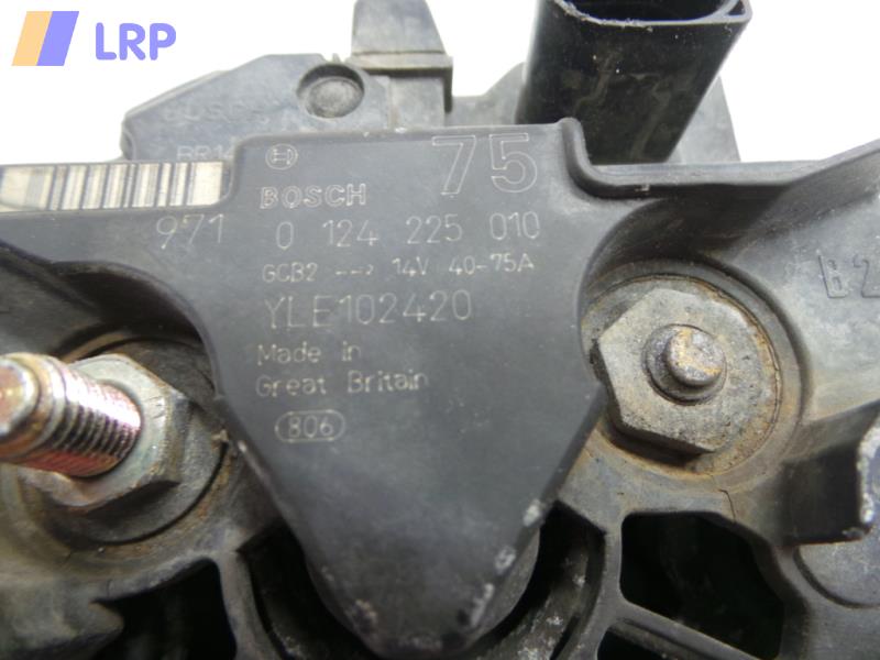 Rover 25 RF BJ2000 Lichtmaschine Generator 0124225010 BOSCH