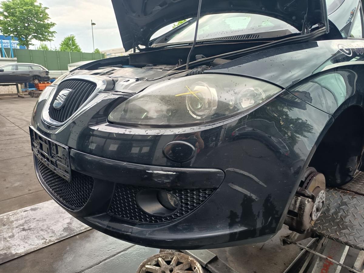 Seat Altea 5P orig Sto&szlig;stange F&auml;nger vorn Front vor Facelift C9Z Magicoschwarz