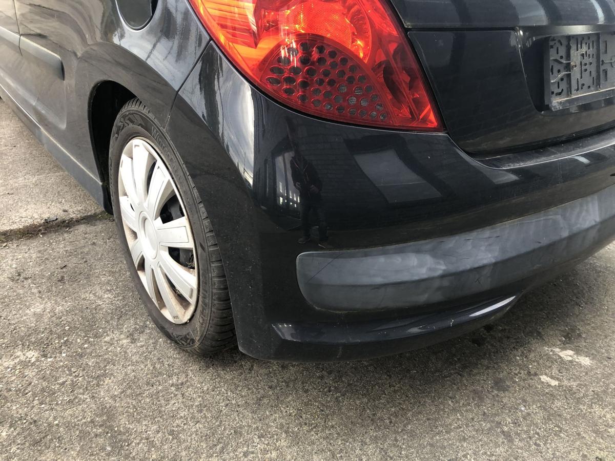 Peugeot 207CC Stoßfänger hinten Heckschürze Heckstoßstange Cabrio EXL Obsidien