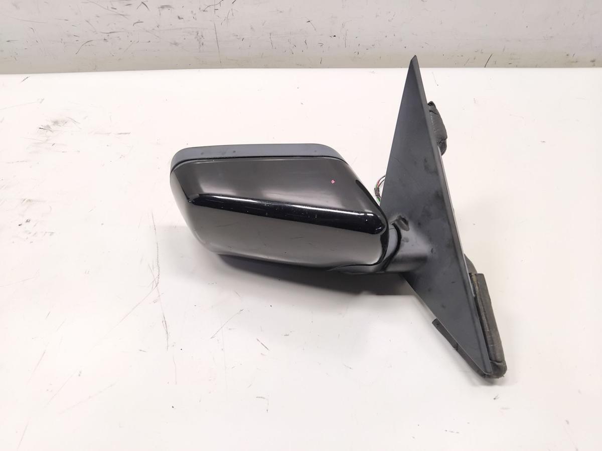 BMW 3er E46 original Au&szlig;enspiegel rechts elektrisch schwarzmetallic Bj.2002