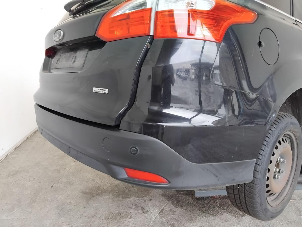 Ford Focus 3 DYB Turnier orig Sto&szlig;f&auml;nger Sto&szlig;stange hinten PDC BJ2011 pantherschwarz