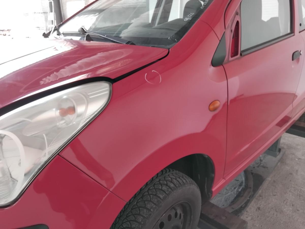 Nissan Pixo original Kotfl&uuml;gel vorn links Z9T Bright Red BJ2010