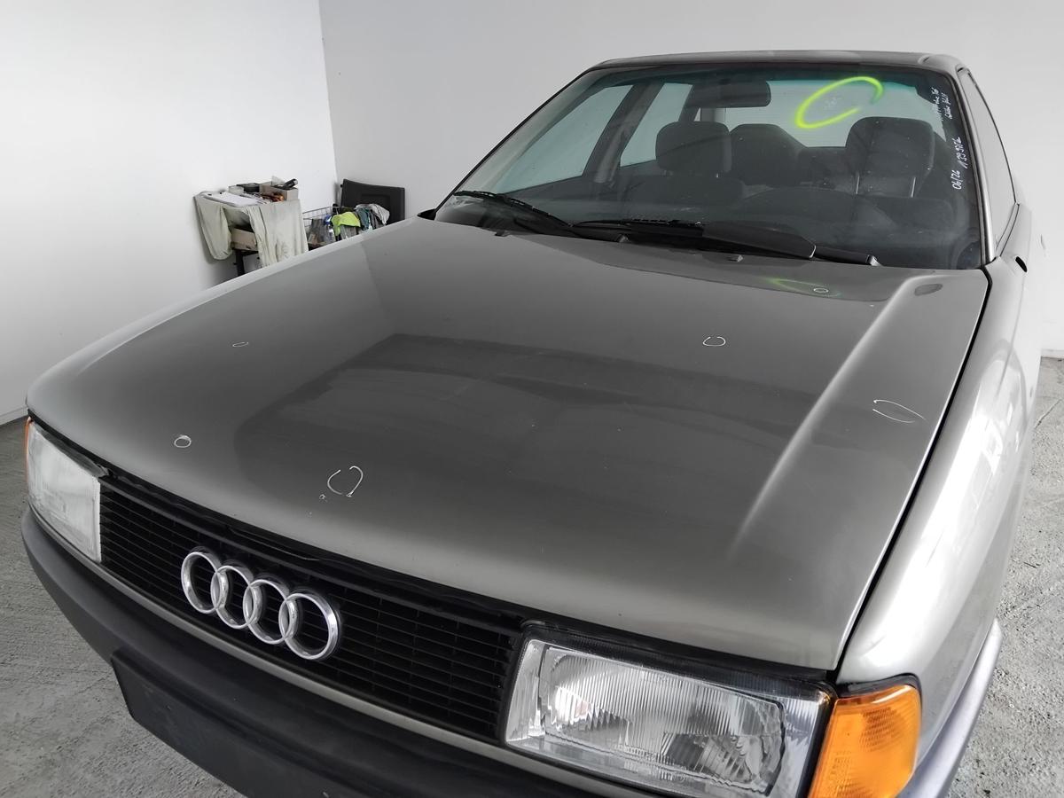 Audi 80 B3 Typ 89 original Motorhaube Deckel vorn LY6U Papyrusmetallic BJ1991