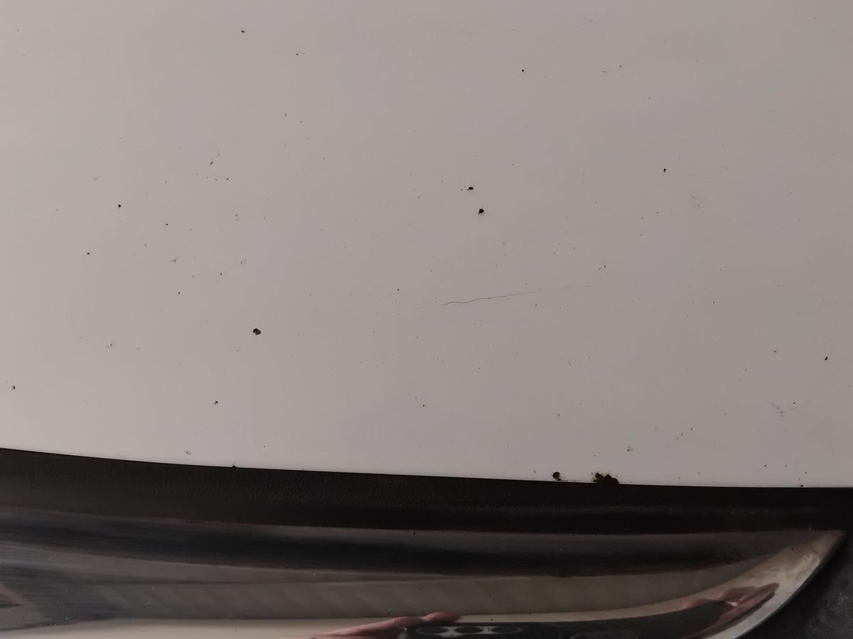 Hyundai i30 CW Kombi FD Motorhaube Deckel vorn weiss 7F crystal white uni BJ2010