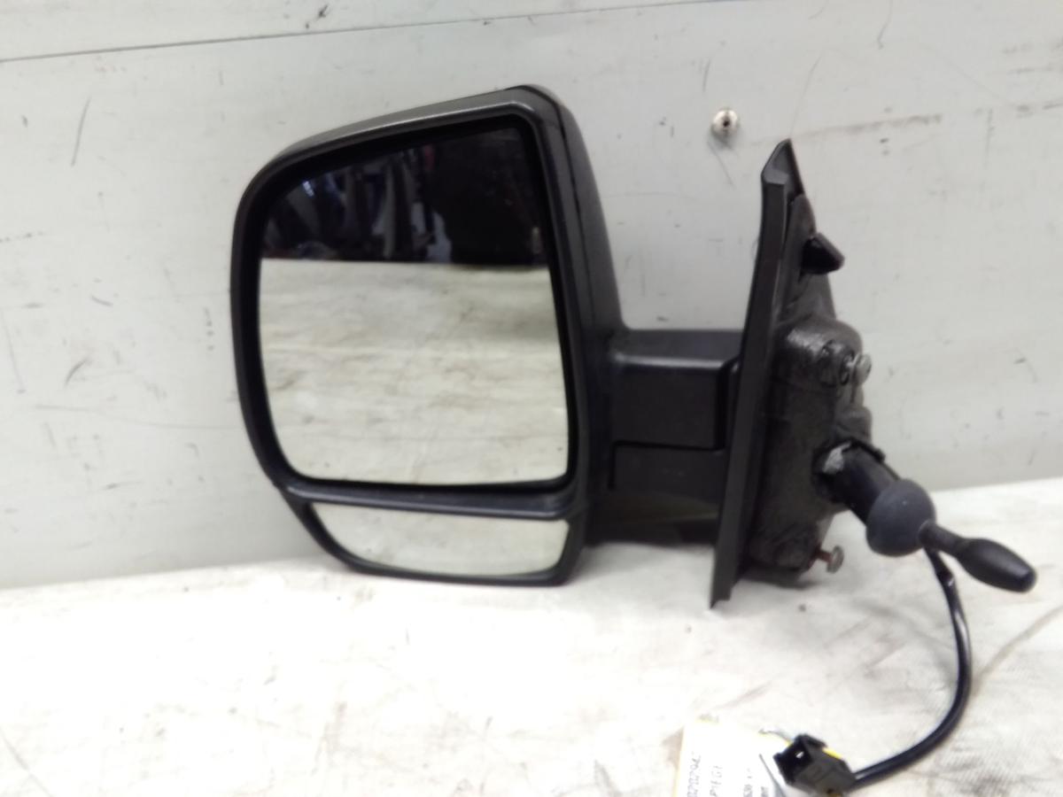 Opel Combo D original Au&szlig;enspiegel links schwarz unlackiert manuell BJ2014