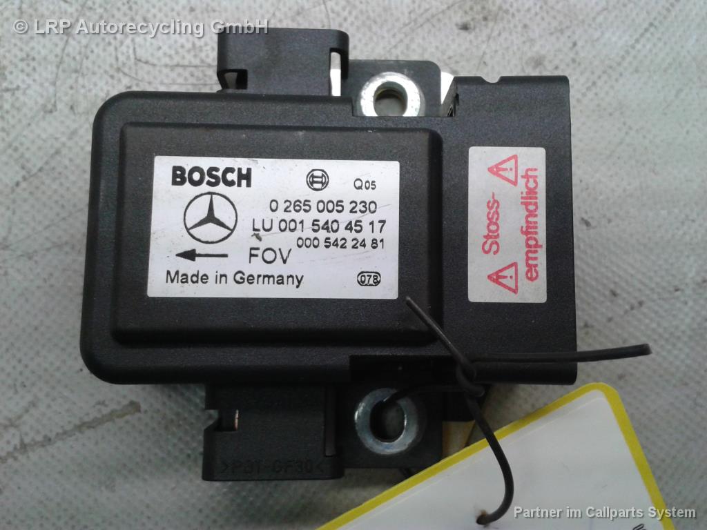 Mercedes S-Klasse W220 BJ2001 Drehratensensor 0015404517 Bosch 0265005230