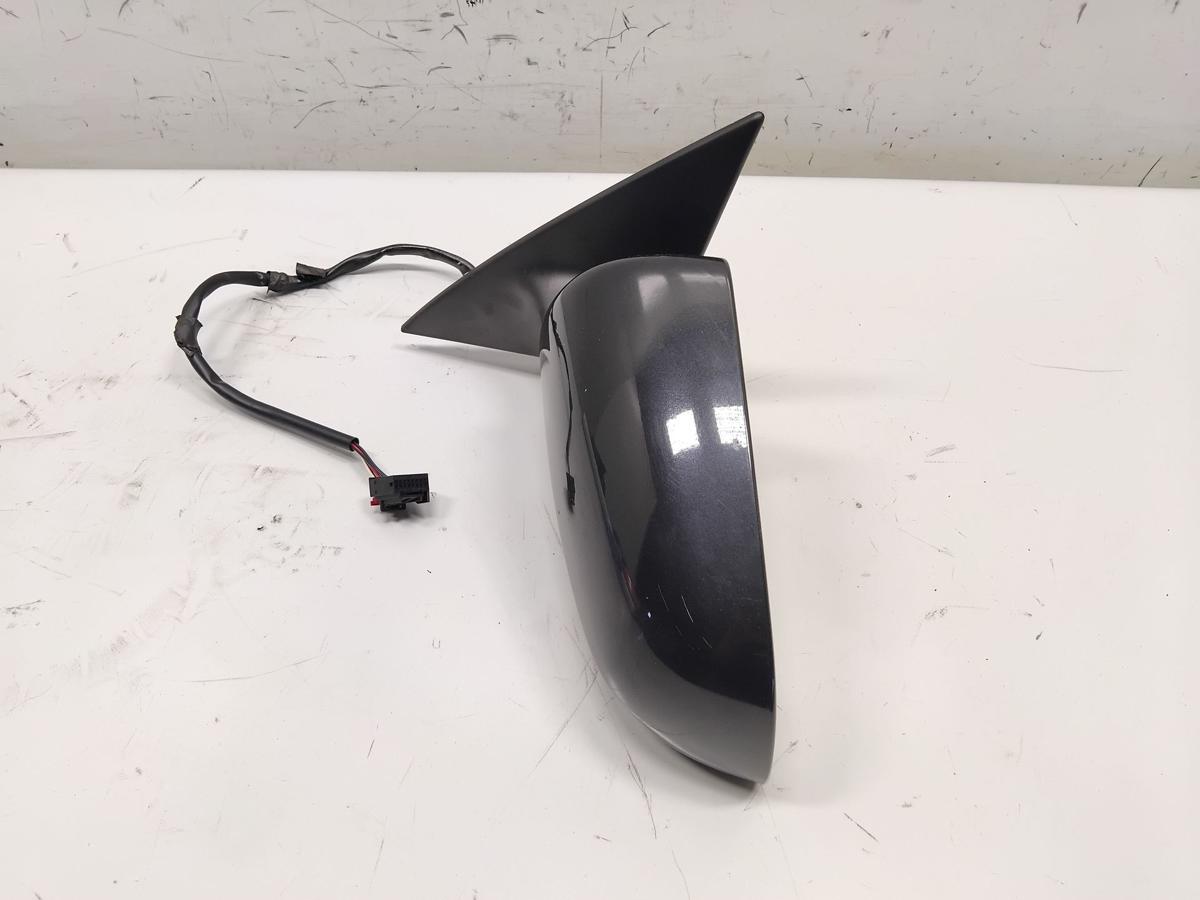 Audi A6 4F Au&szlig;enspiegel links LZ9W Ebonyschwarz elek anklappbar beheizt BJ2004