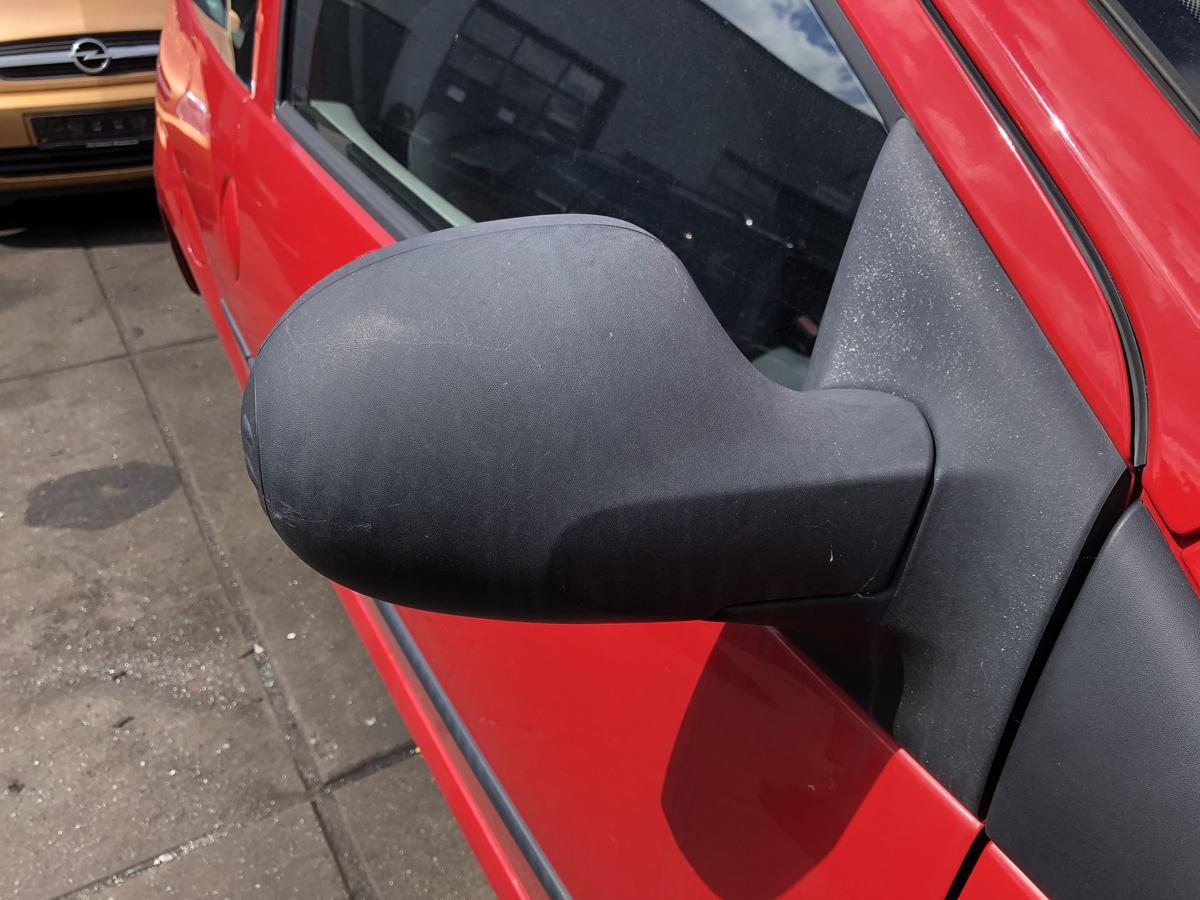 Renault Twingo II original Aussenspiegel rechts manuell schwarz Bj 2009