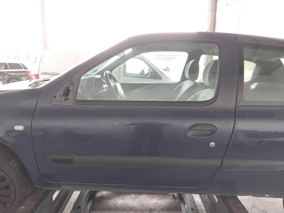 Renault Clio 2 Tür vorn links Fahrertür 3-türig dunkelblaumet. BJ2006