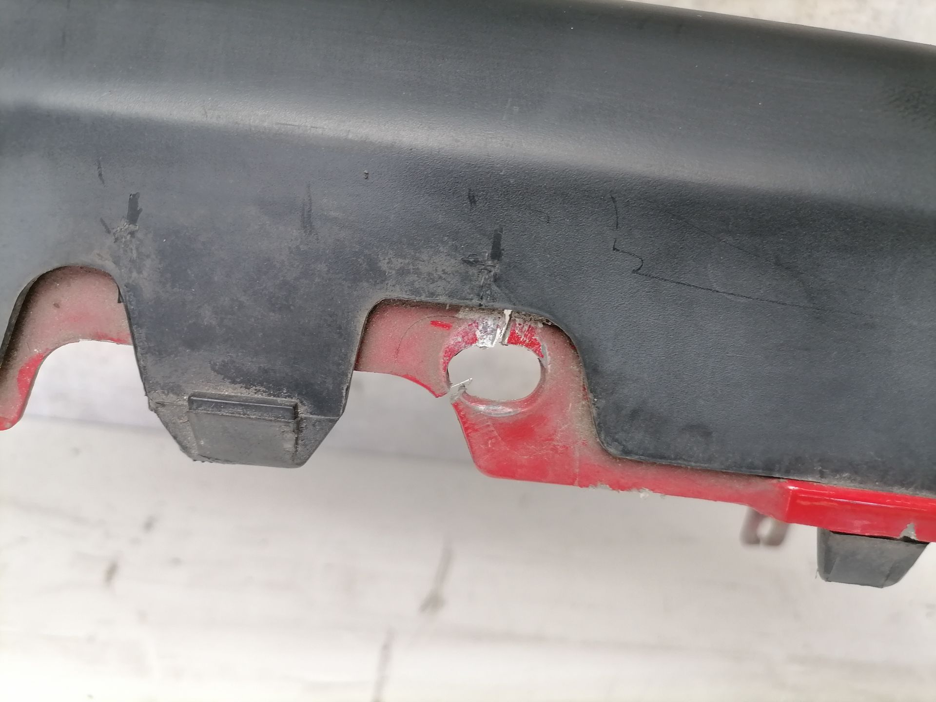 Peugeot 206 Stoßstange vorn Stoßfänger KKN-Rot Aden BJ03-09