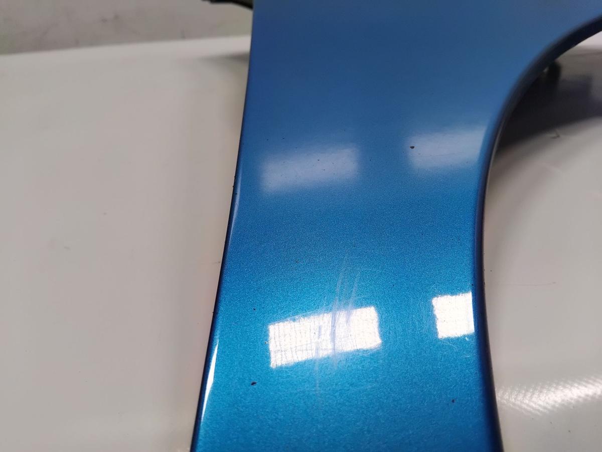 Peugeot 207 CC original Kotfl&uuml;gel rechts blaumetallic KMU blau neysha Bj.2009