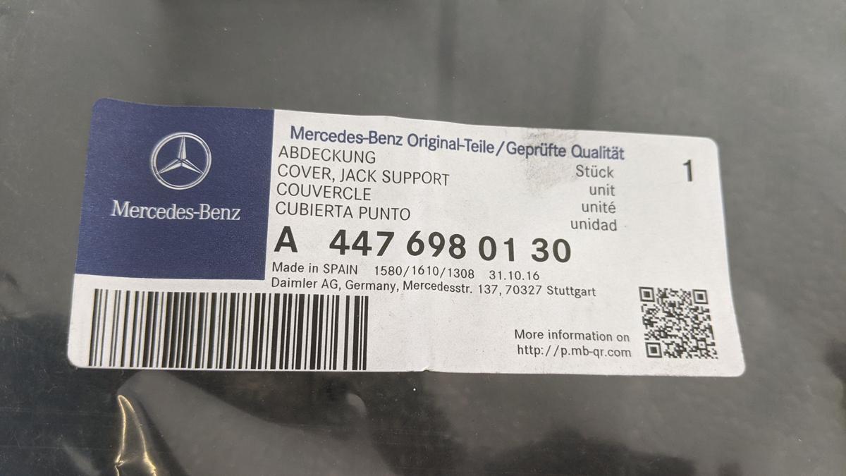 Mercedes Vito 447 Aufbewahrung Träger Halter Kugelkopf Anhängekupplung