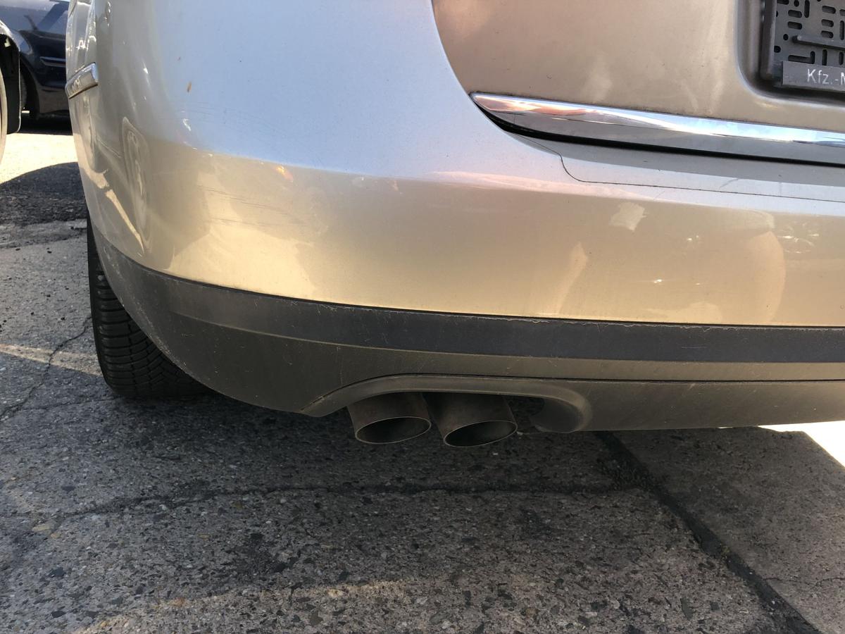 VW Passat 3C B6 Variant Stoßfänger hinten Heckschürze Kombi LD1W Wheatbeige