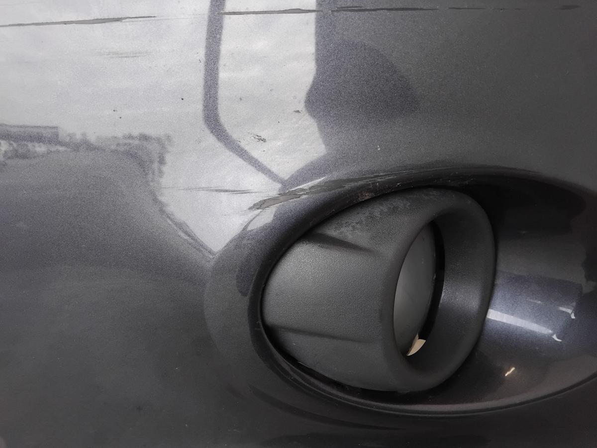 Ford Fiesta JA8 original Stossf&auml;nger Sto&szlig;stange vorn Royal-Grau Metallic BJ2009