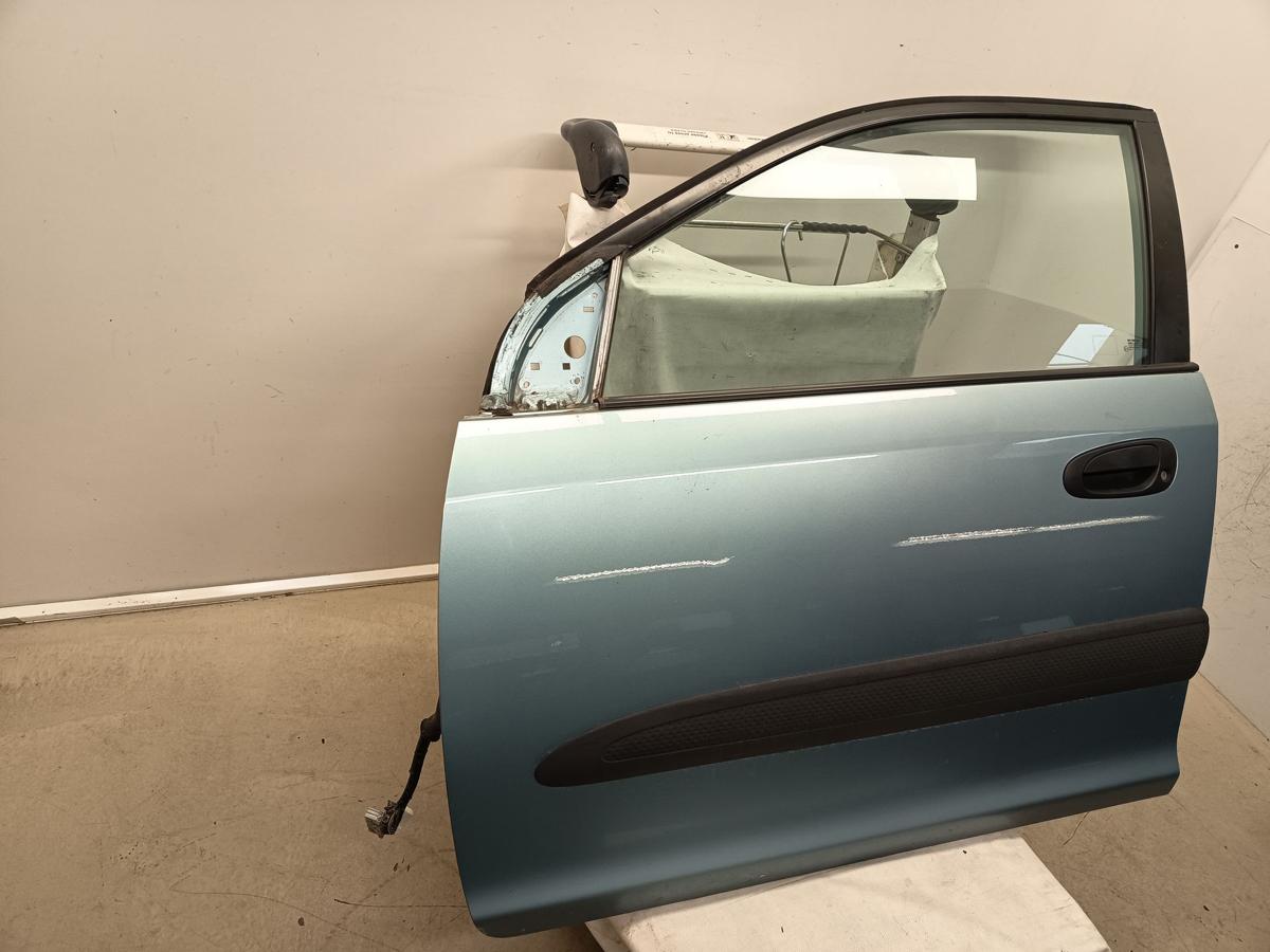 Honda Civic 5DR orig Tür vorn links G502M- Aqua Green Bj 2001