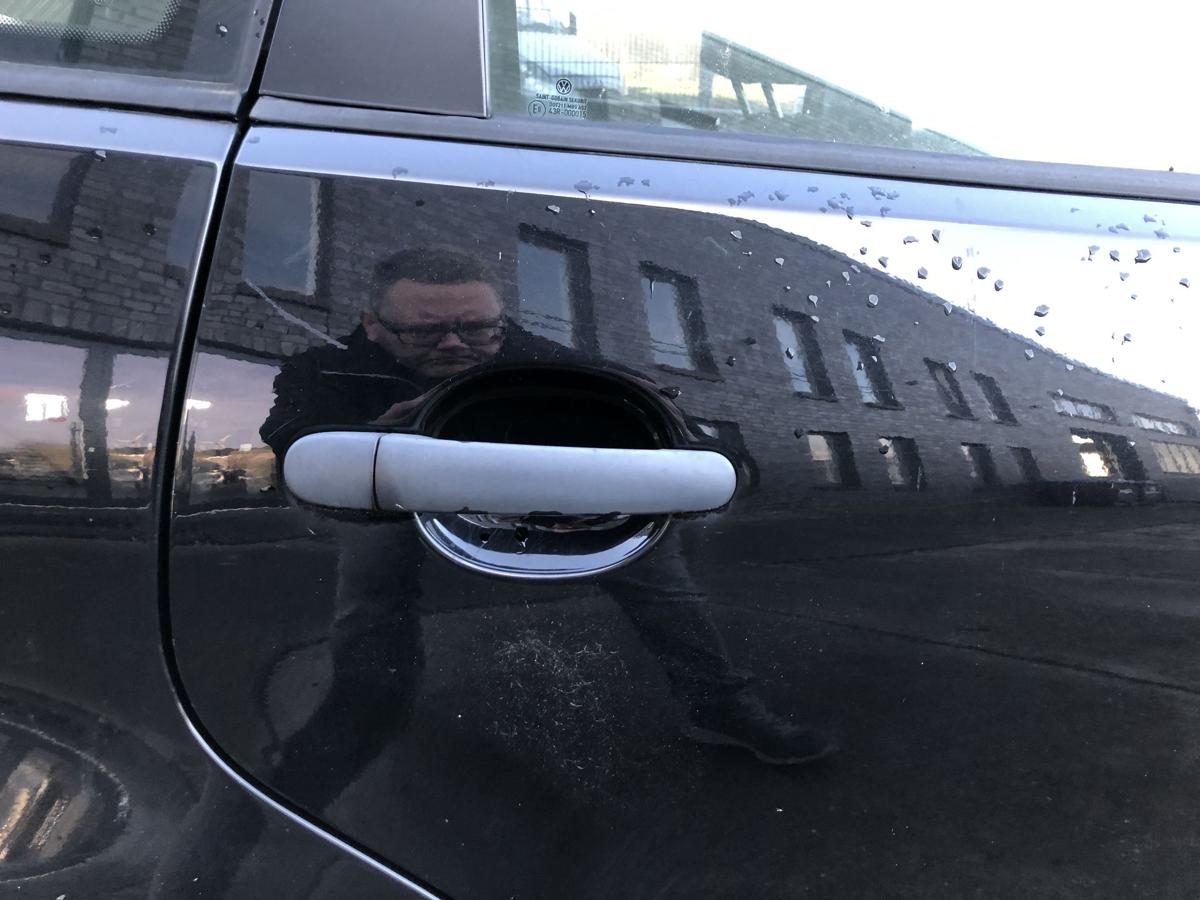 VW Polo 9N3 ab 05 Tür hinten rechts Fondtür L041 Brillantchwarz Rohbau