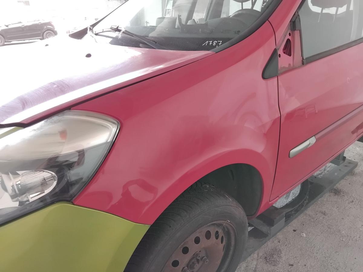 Renault Clio 3 original Kotflügel vorn links OV727 spanisch rot Index 195 BJ2009