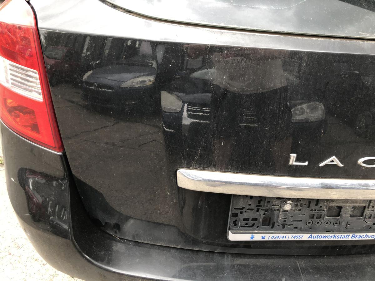 Renault Laguna III 3 Heckklappe Heckscheibe Kombi Grandtour NV676 Black Noir