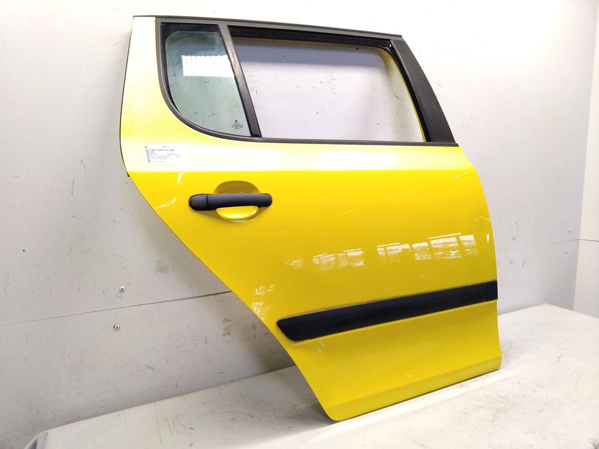 Skoda Fabia 2 Tür hinten rechts gelb LF1F sprint yellow Limo 5-türig BJ2011