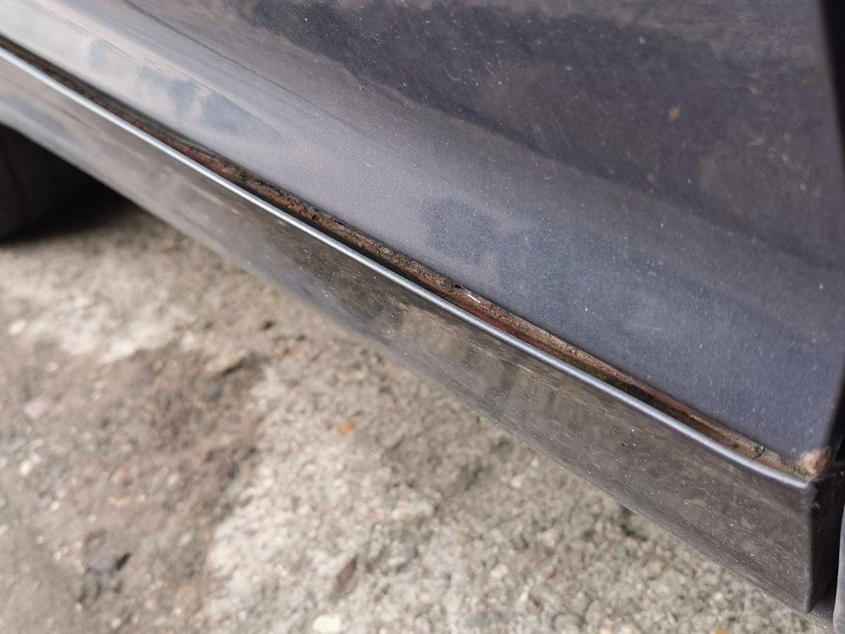 Audi A6 4F Tür Autotür Fondtür Rohbau hinten rechts Limo LZ7Q Austerngrau TEXT