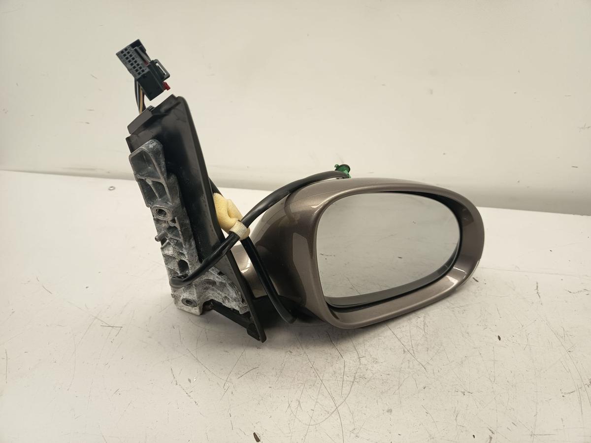 VW Golf Plus orig elektrischer Au&szlig;enspiegel rechts LA8X Braun Bj 2009