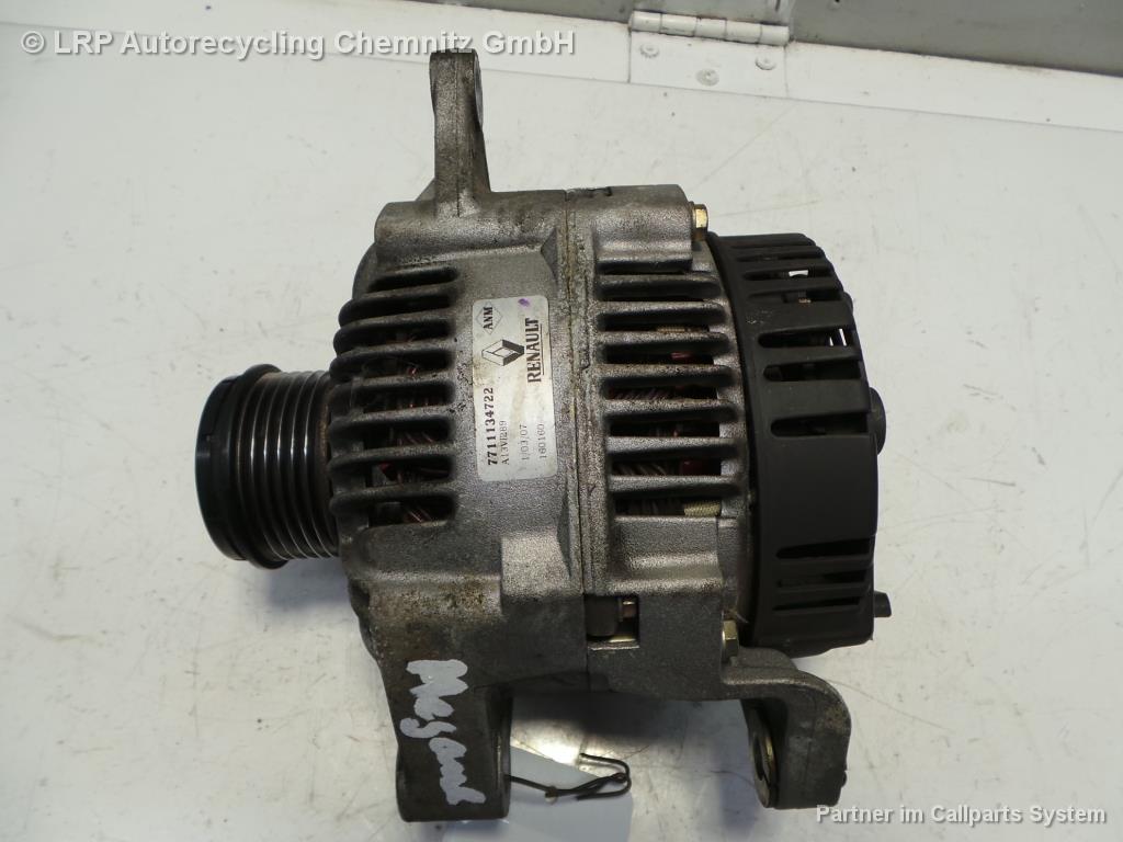 Renault Megane BJ 2000 Lichtmaschine Generator 1.9DTI 72KW 7711134722 Valeo