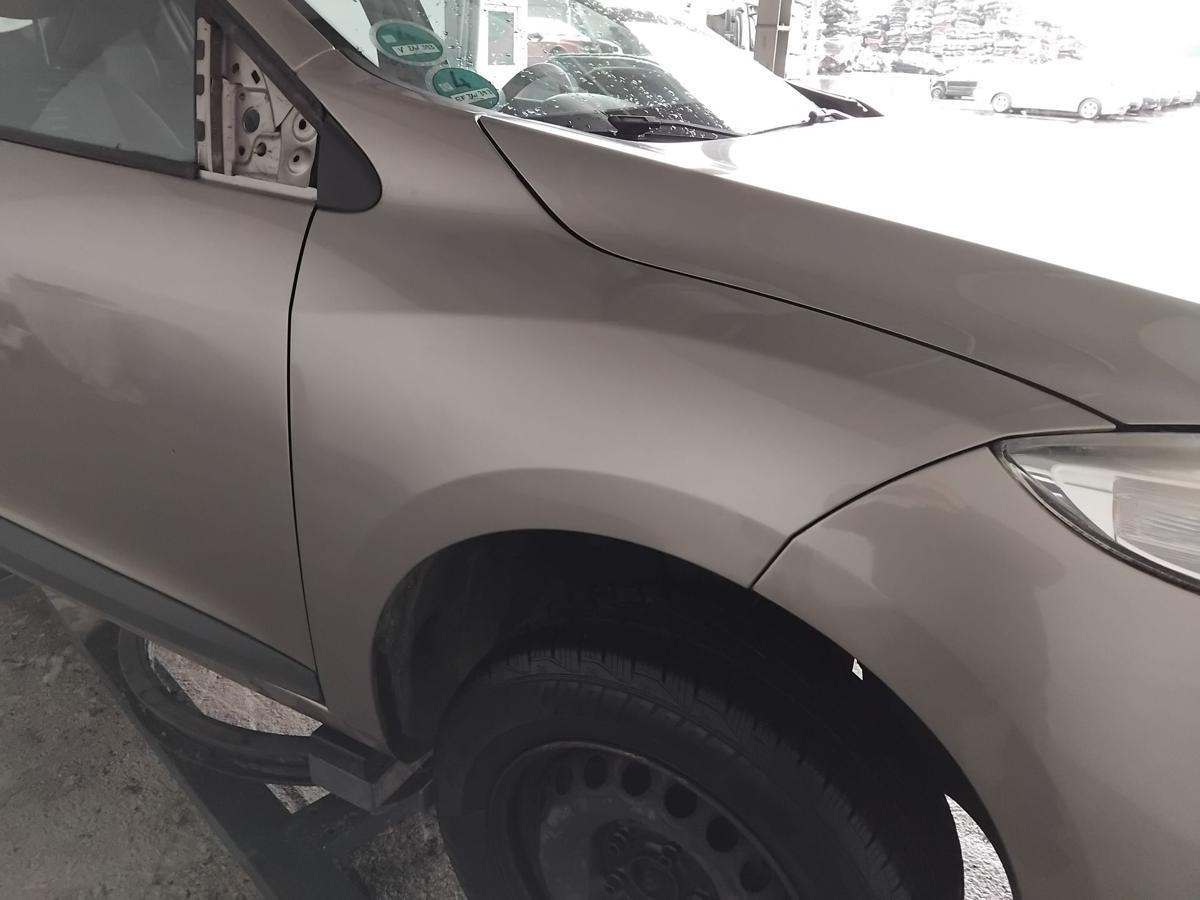 Renault Megane 3 original Kotfl&uuml;gel vorn rechts TEHNK Beige Cendre Nacre BJ2008