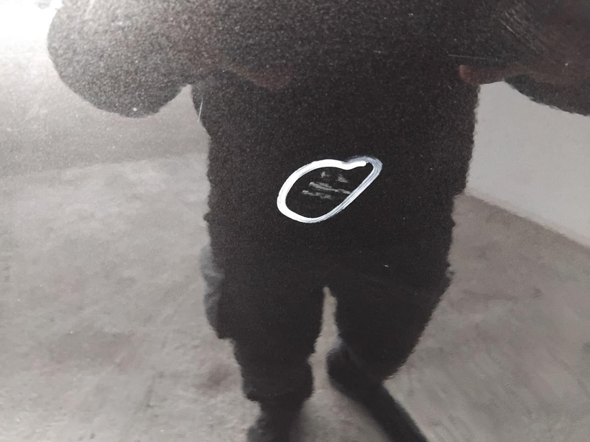 Mazda CX-7 ER T&uuml;r hinten links schwarzmetallic BJ2010