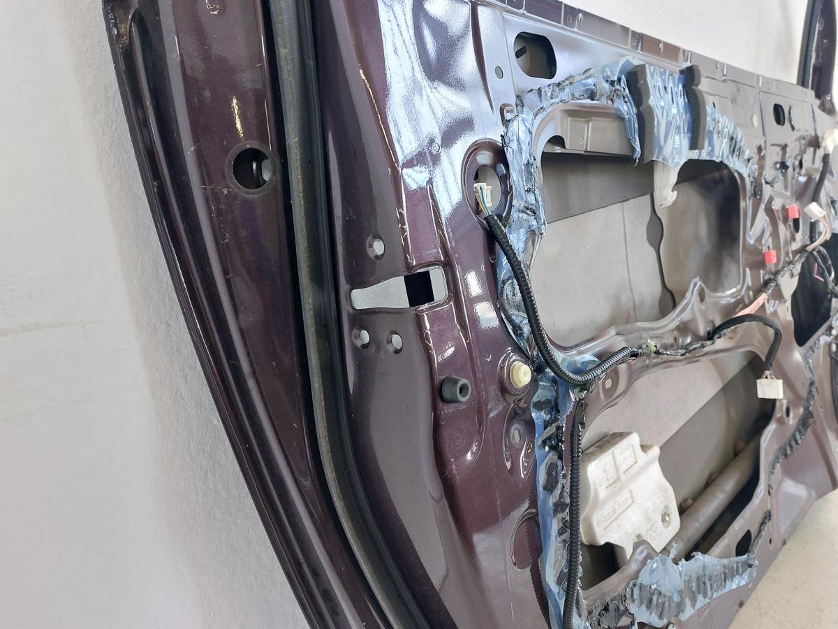 Toyota IQ Typ AJ T&uuml;r vorn links Fahrert&uuml;r im Rohbau 9AH Deep Amethyst Perleffekt