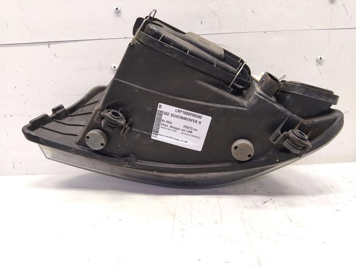 Seat Ibiza 6L orig Scheinwerfer rechts Valeo 6L1941022A Halogen mit LWR BJ2003