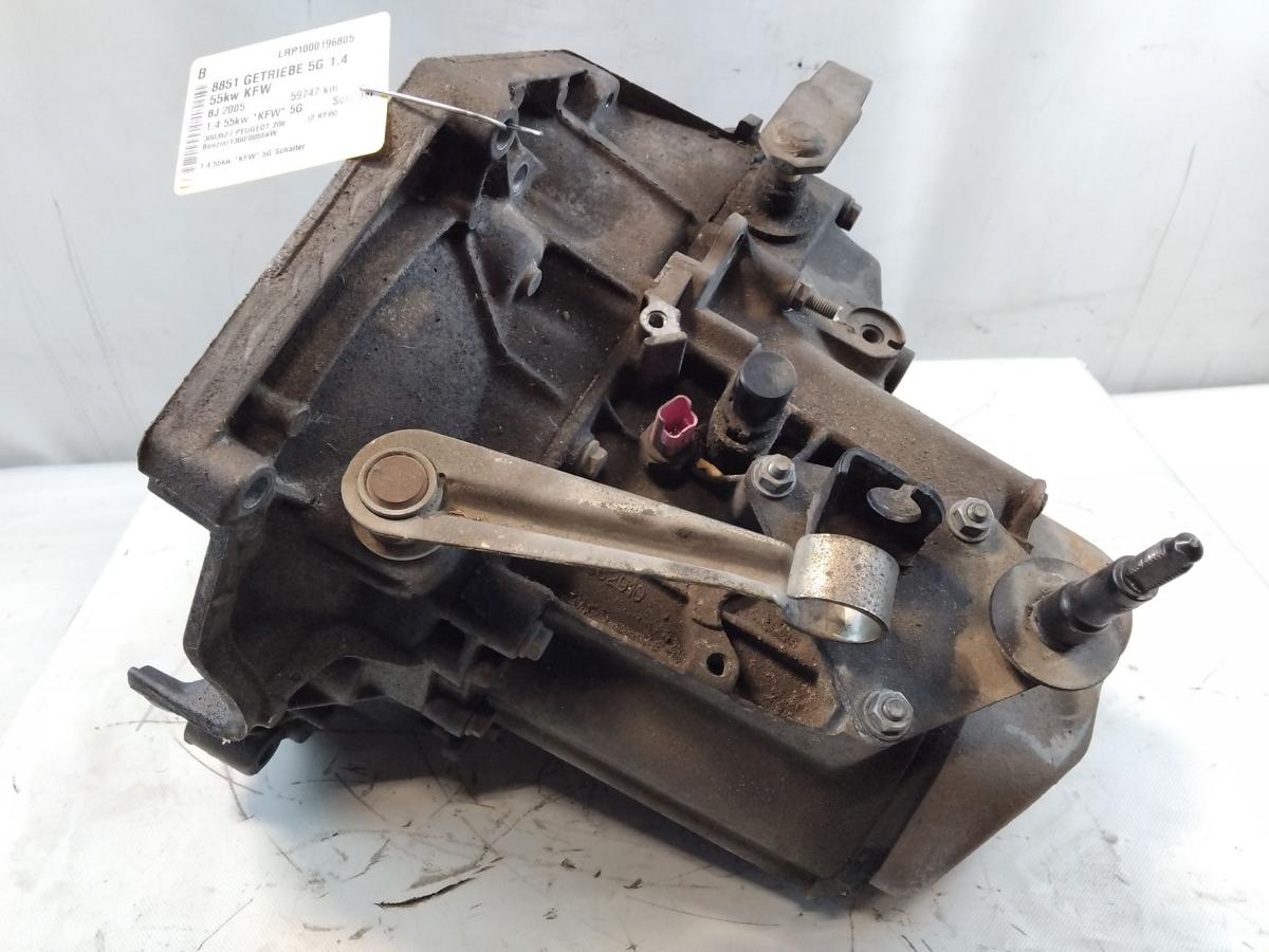 Peugeot 206 original 5 Gang Schaltgetriebe 1.4 55kw KFW BJ2005