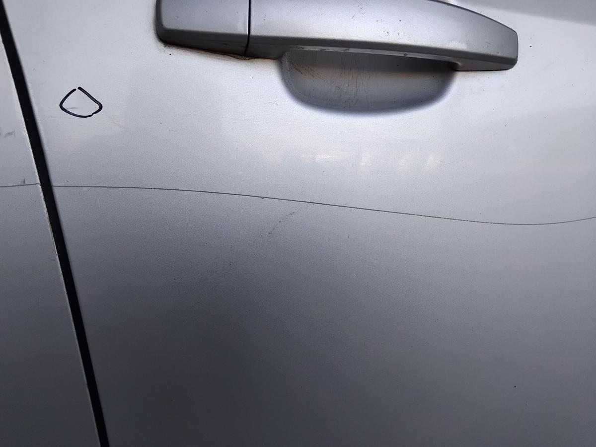 Opel Meriva B Tür vorn rechts Beifahrertür GAN argonsilbermetallic Z176 BJ2012