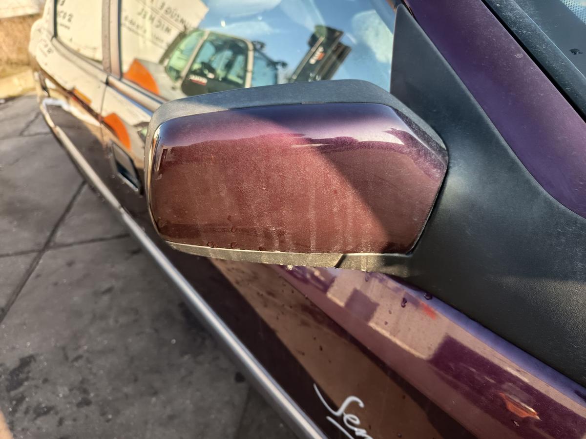 Citroen Xantia X1 original Aussenspiegel rechts manuell KJN Impulsionrot Bj 1996