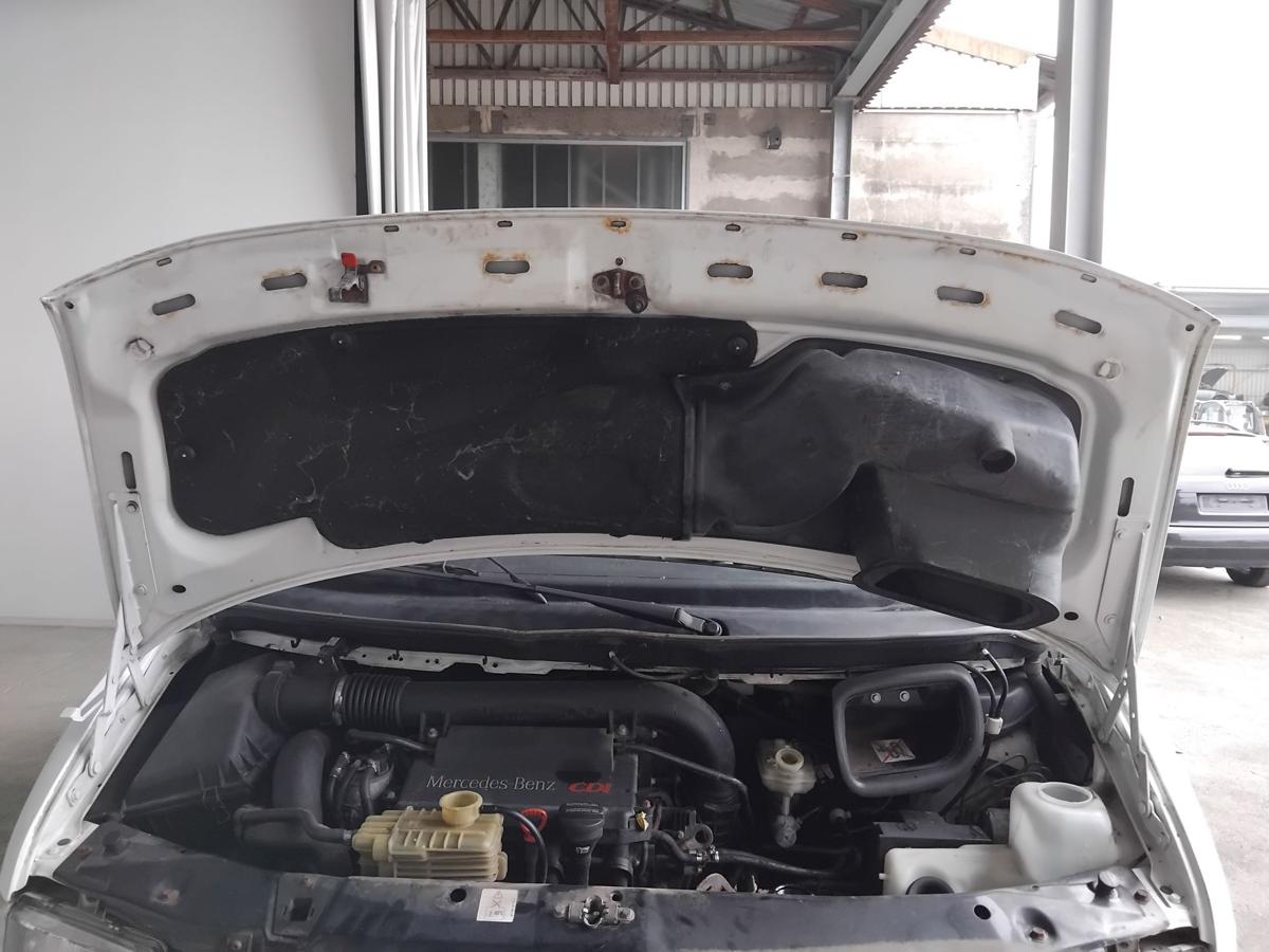 Mercedes Benz Vito 638 Motorhaube Deckel vorn arktikweiss 9147 BJ2003