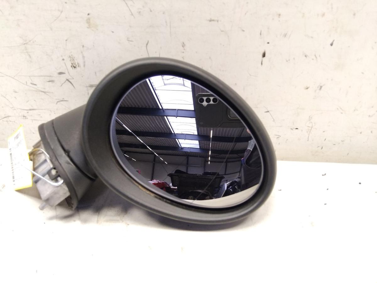 Mini II R56 One orig Au&szlig;enspiegel rechts schwarz elektrisch beheizt 3pol BJ2008