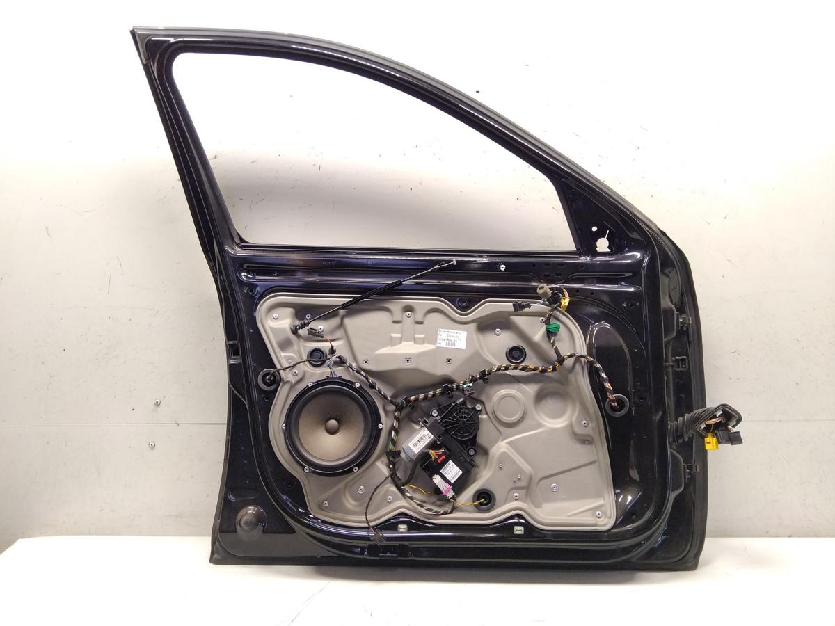 Skoda Octavia 2 1Z T&uuml;r vorn links Fahrert&uuml;r schwarzmetallic LF9R Bj.2010