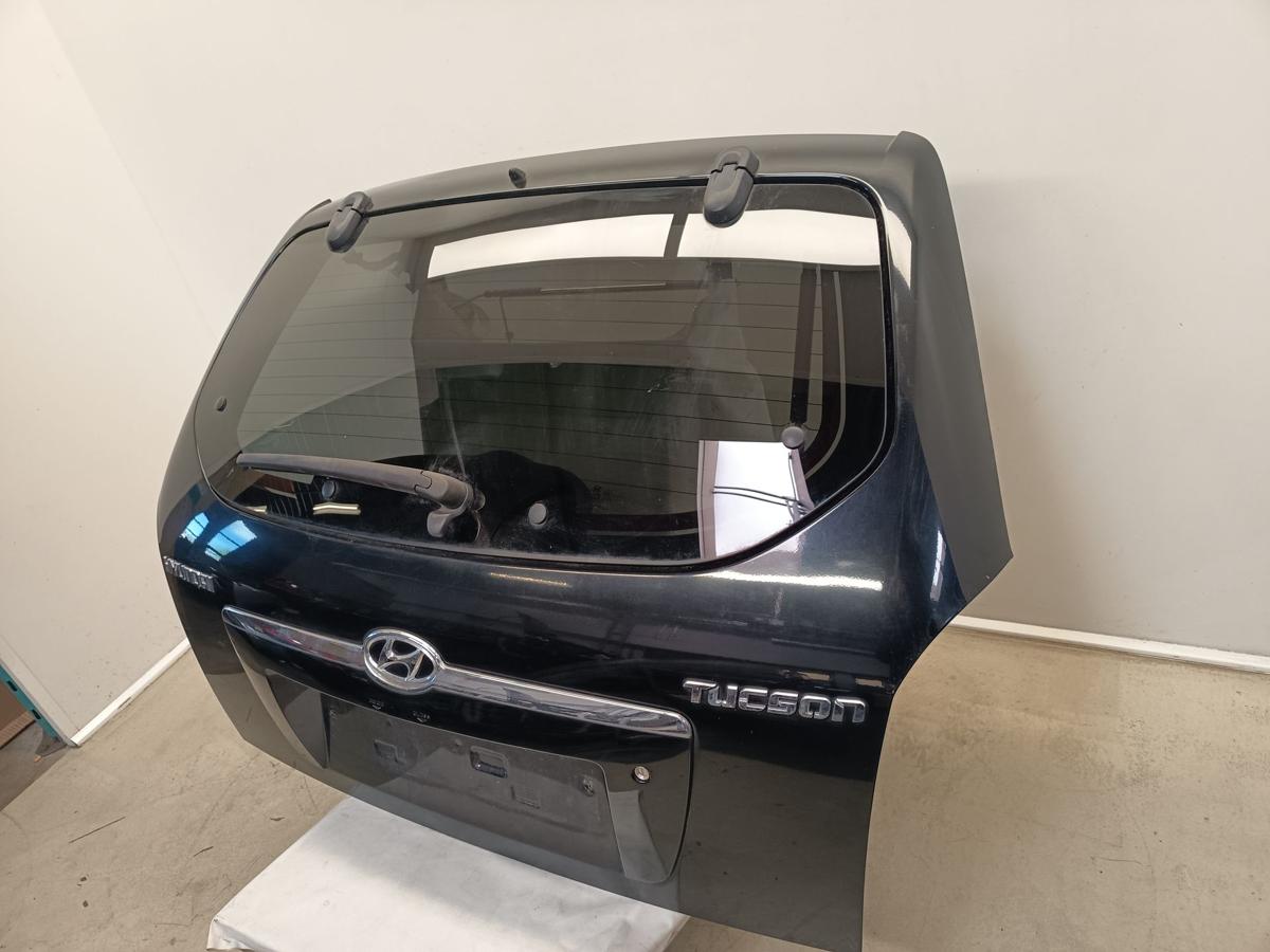 Hyundai Tucson 1 orig Heckklappe mit Scheibe (klappbar) EB Ebony Black Bj 2006