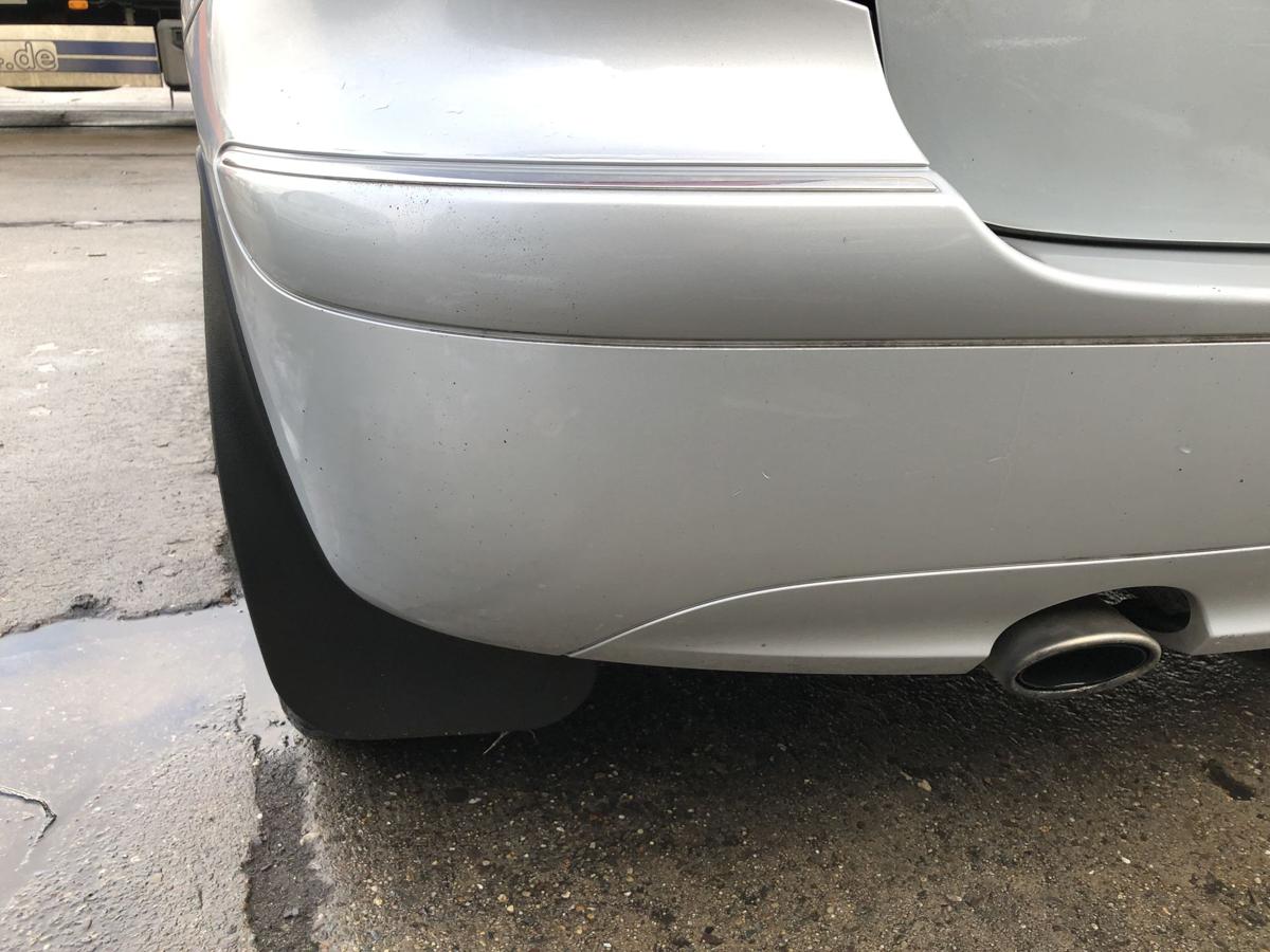 Mercedes A Klasse W169 Stossf&auml;nger hinten Stossstange Bumper Polarsilber