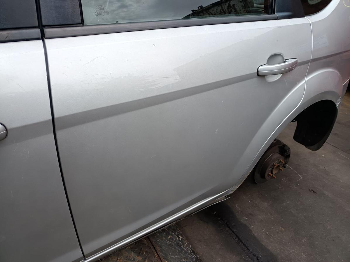 Ford Focus II 5TRG original T&uuml;r Roht&uuml;r hinten links Polarsilber Facelift Bj 2009