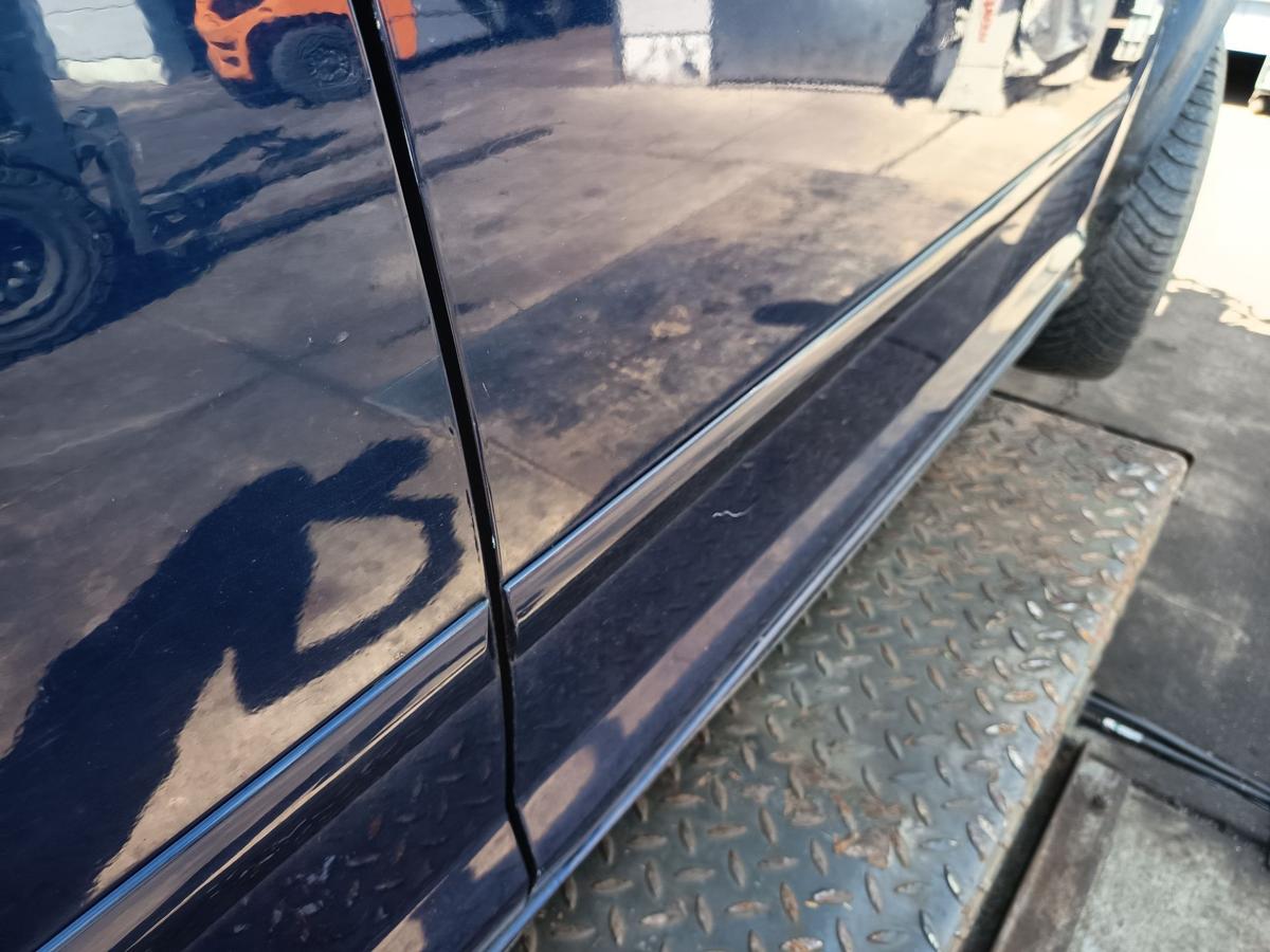 VW Golf Plus 5M original T&uuml;r vorn rechts Beifahrer D5Q Shadow Blue Bj 2006