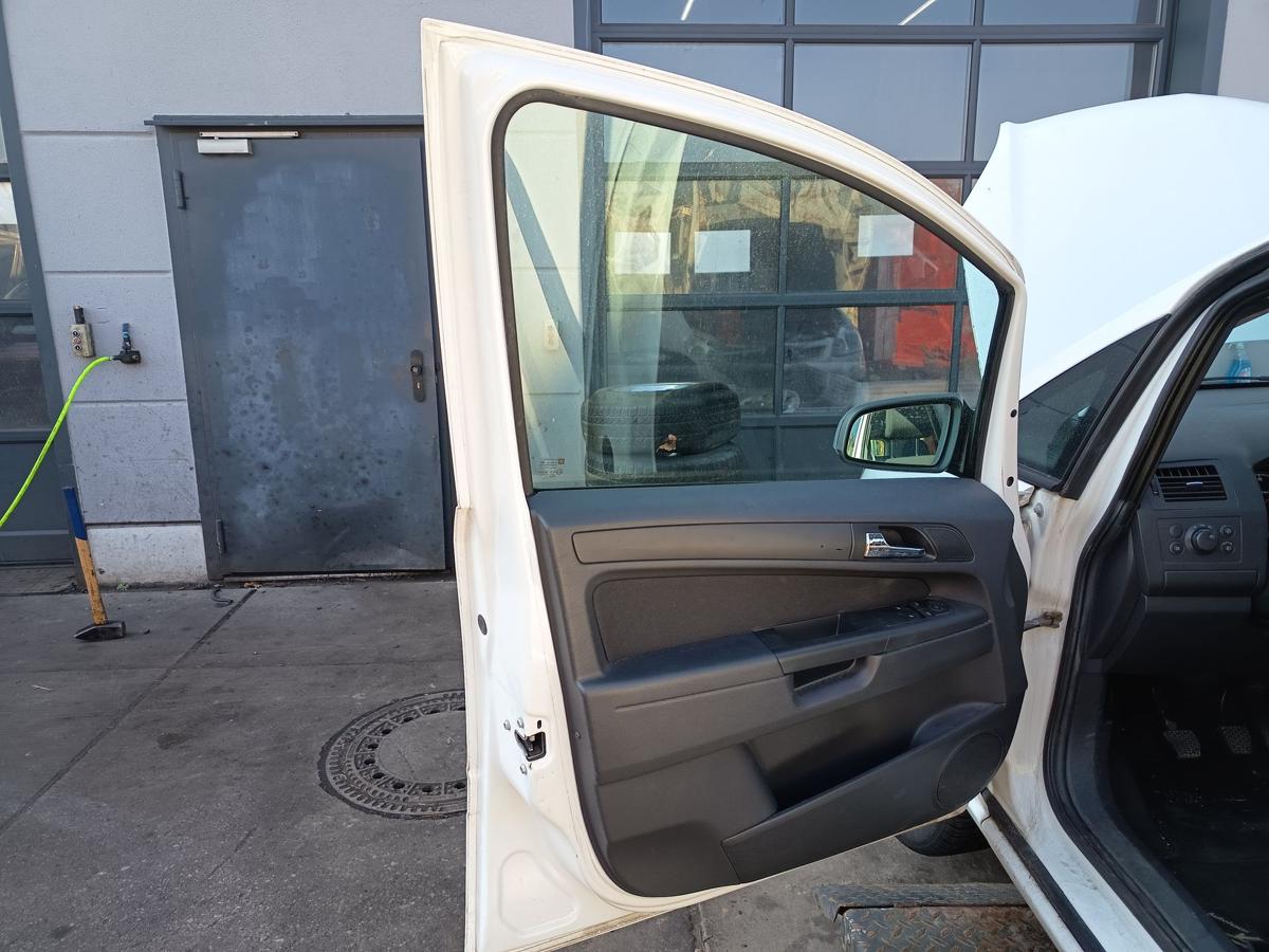 Opel Zafira B original T&uuml;r vorne links Z40R Weiss Baujahr 2009