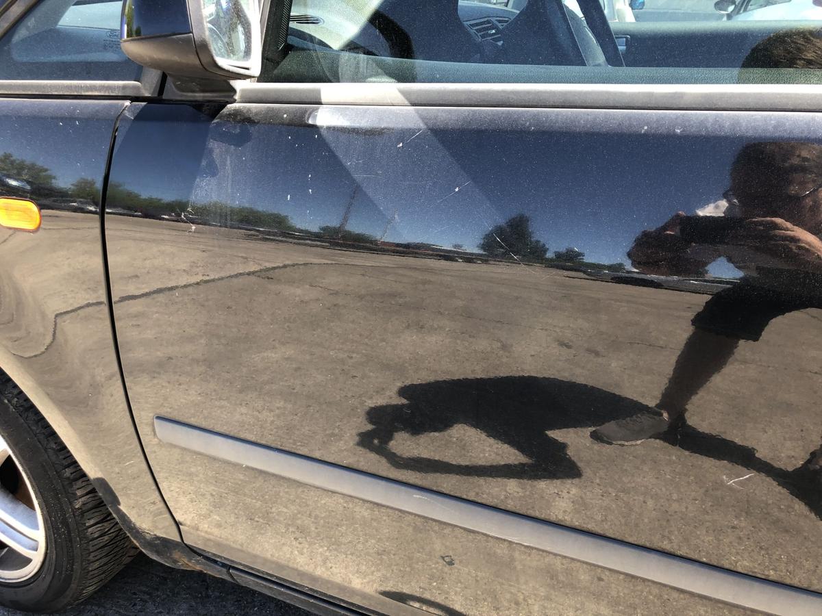 Ford Focus C Max DM2 T&uuml;r vorn links Fahrert&uuml;r im Rohbau Pantherschwarz bis 07