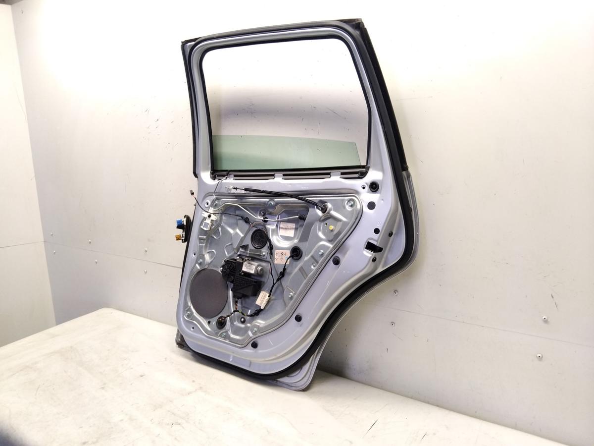 VW Polo 9N3 T&uuml;r hinten rechts reflexsilbermetallic LA7W Bj.2006