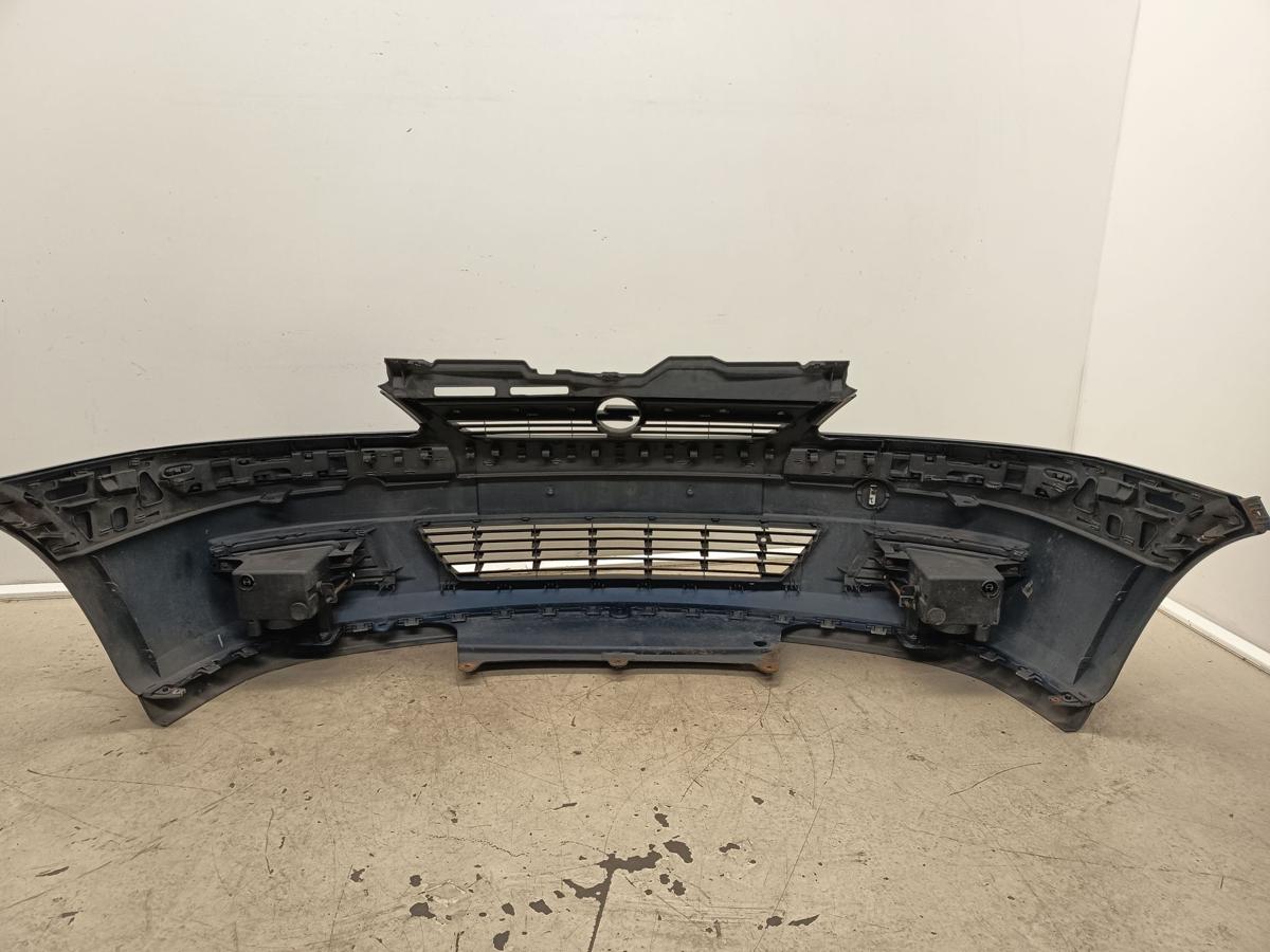 Opel Corsa C Bj 2005 Facelift original Stoßfänger Stoßstange vorn Z21B Ultrablau