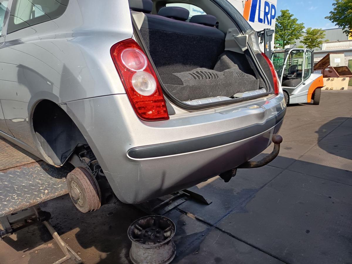 Nissan Micra K12 original Stoßstange Fänger hinten/Heck KY0 Quarzsilber Bj 2006