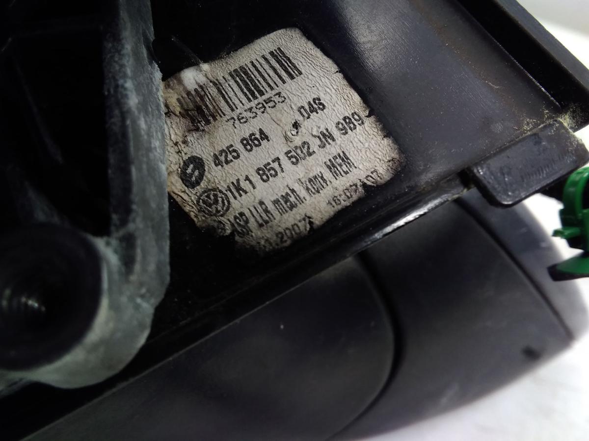 VW Golf 5 1K orig. Au&szlig;enspiegel rechts LA7T elektrisch&beheizt Memory BJ2007