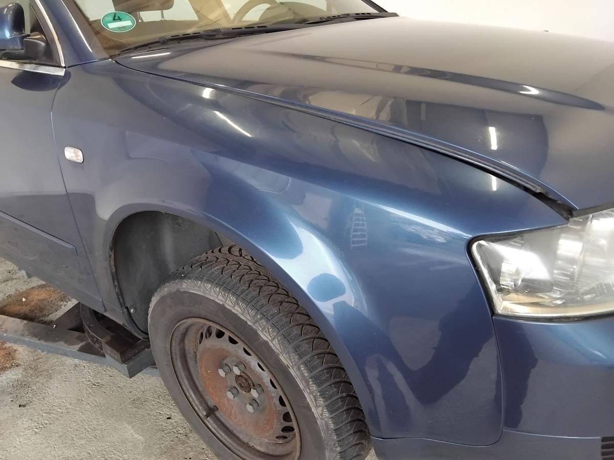 Audi A4 8E B6 original Kotfl&uuml;gel vorn rechts LZ5C Mauritiusblaumetallic BJ2003